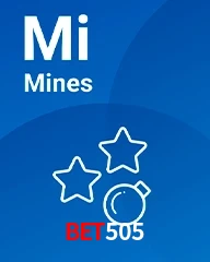 Mines bet505 cassino online jogo de estrelas e bombas