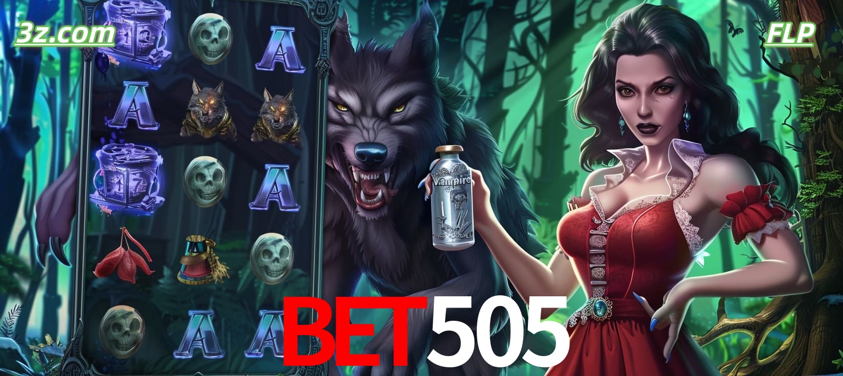 Slots online tema de lobisomem e vampira no bet505 cassino Brasil