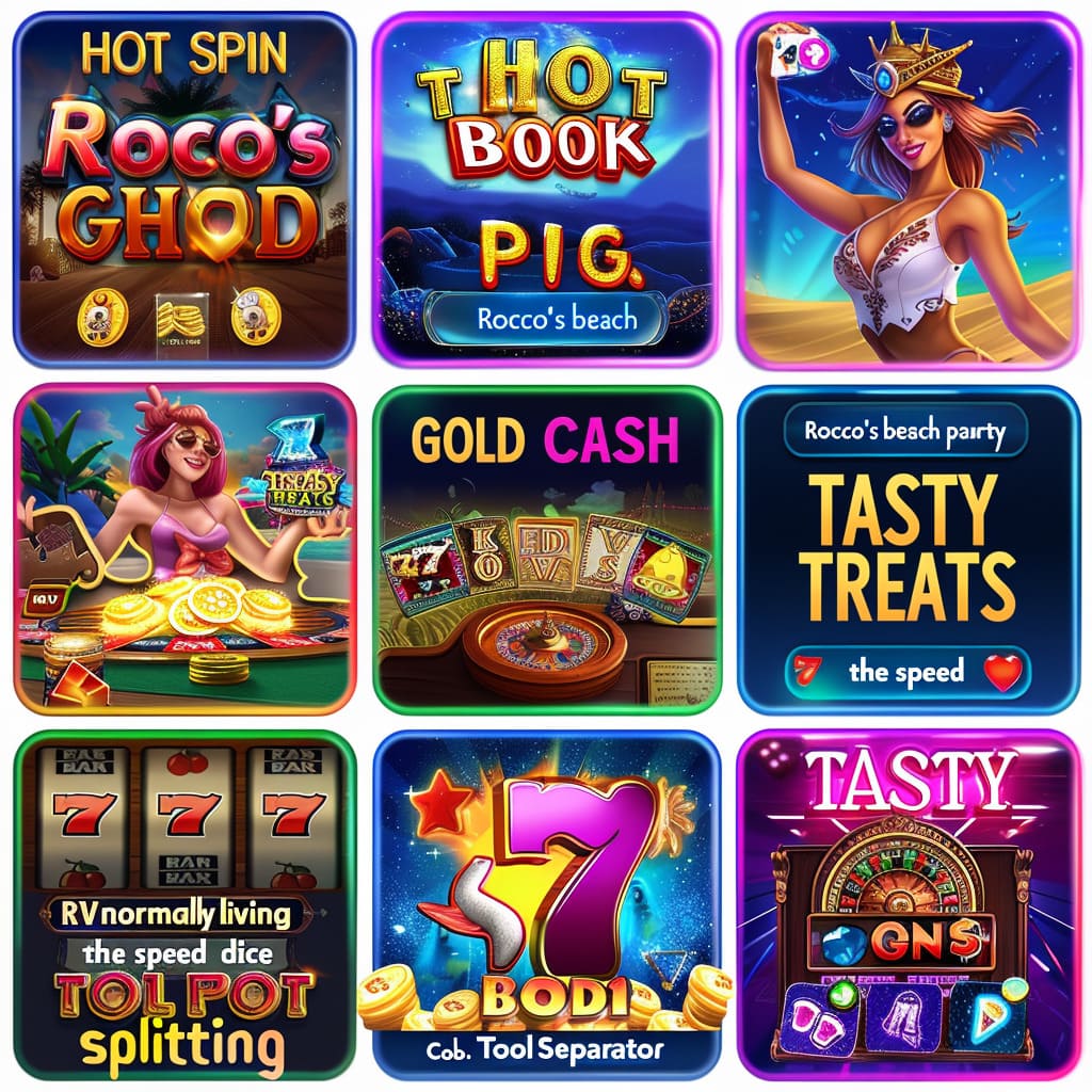 bet505 caça-níqueis online com jogos populares como Hot Spin, Gold Cash e Tasty Treats