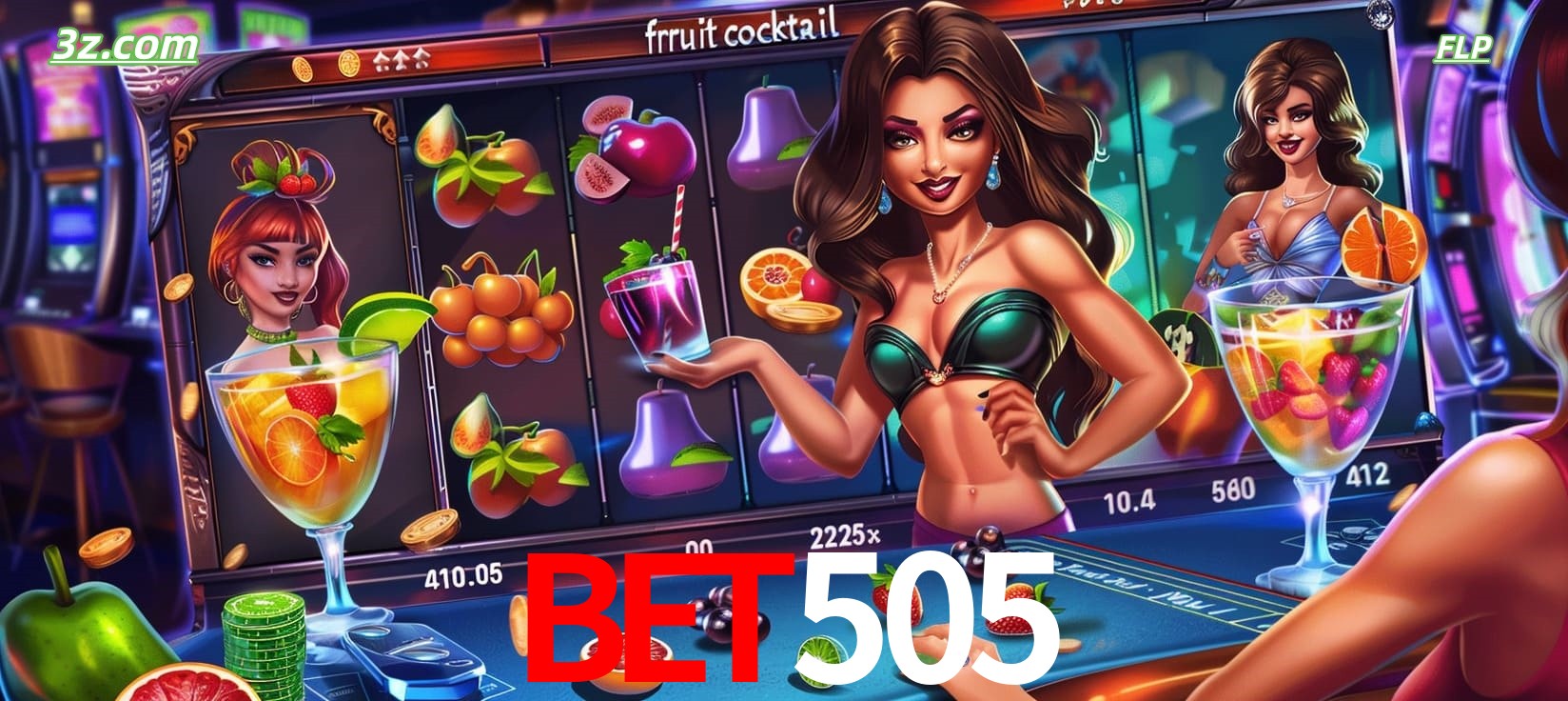 Cassino online bet505 Brasil com slot Fruit Cocktail divertido