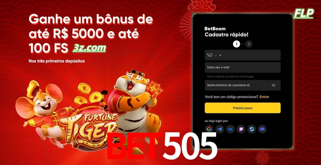 bet505 cassino Brasil bônus de boas-vindas até R$5000 e 100 free spins