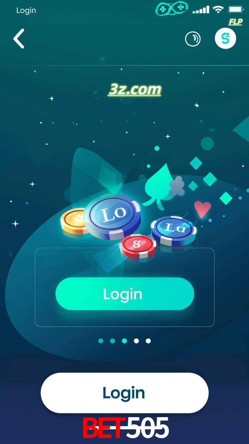 Login no aplicativo de cassino online bet505 Brasil com bônus de boas-vindas